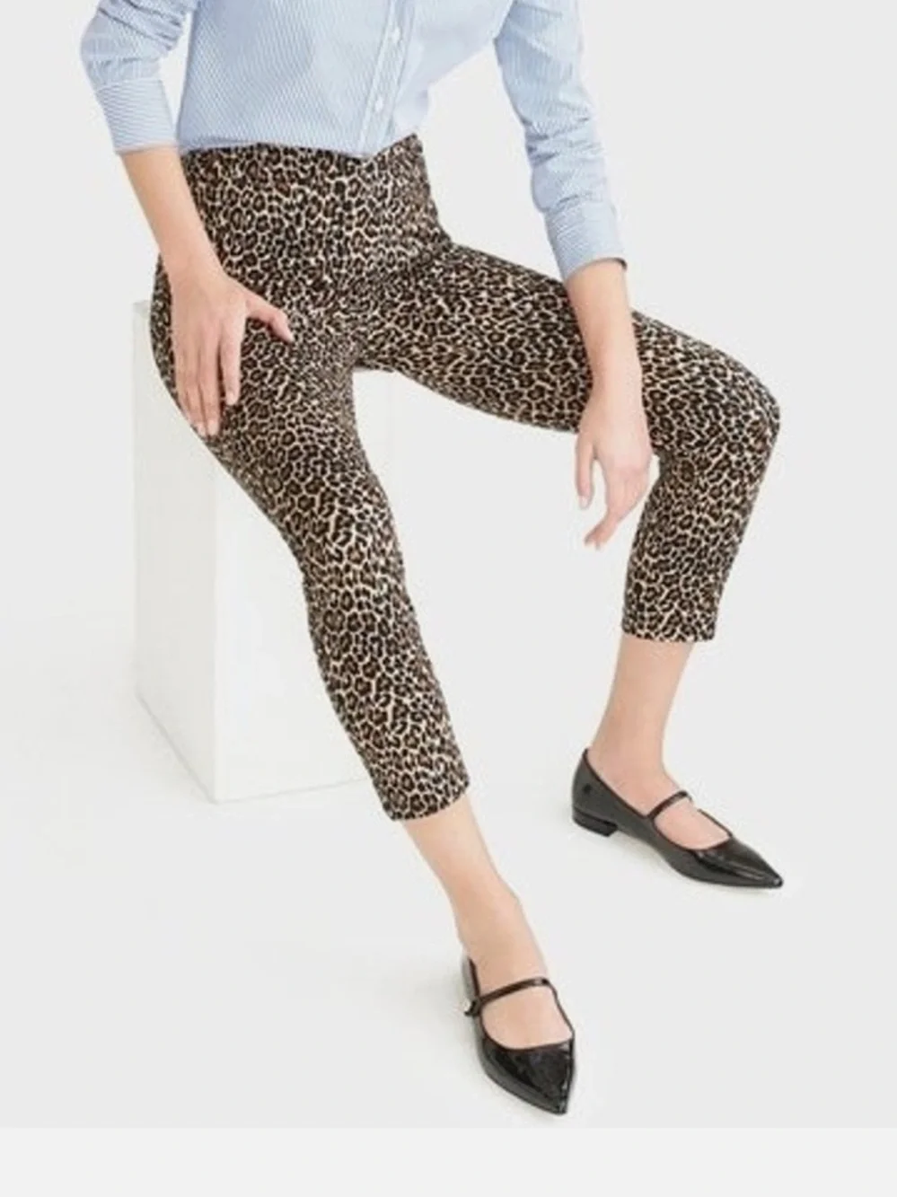 J. Crew Leopard Print Winnie Pants